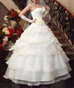 Недорогое свадебное платье, пышное свадебное платье
